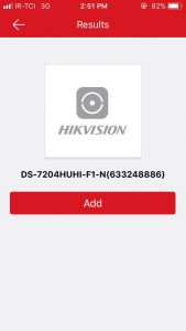 انتقال تصویر دوربین مداربسته هایک ویژن با برنامه Hik-Connect